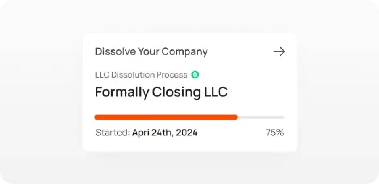 Dissolution - Formally Closing LLC