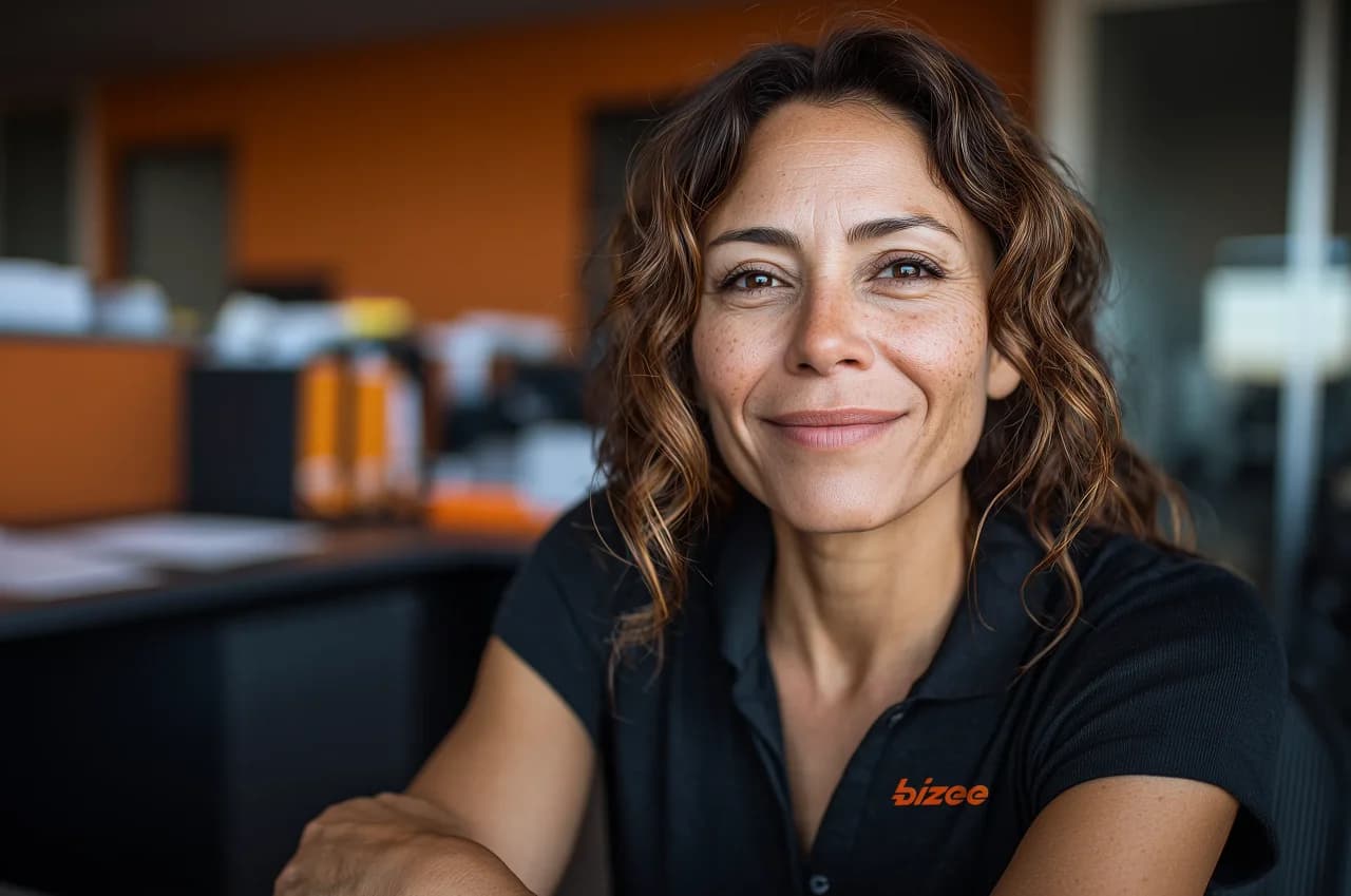Woman Smiling In Incfilers Office